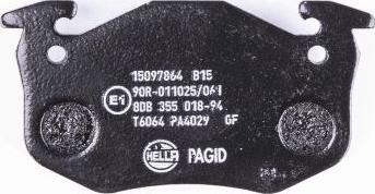 HELLA 8DB 355 018-941 - Kit pastiglie freno, Freno a disco autozon.pro