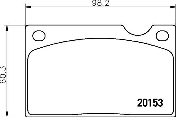 HELLA 8DB 355 018-391 - Kit pastiglie freno, Freno a disco autozon.pro