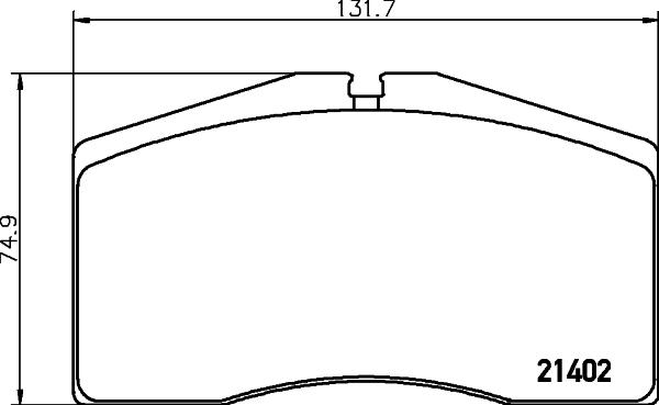 HELLA 8DB 355 018-301 - Kit pastiglie freno, Freno a disco autozon.pro