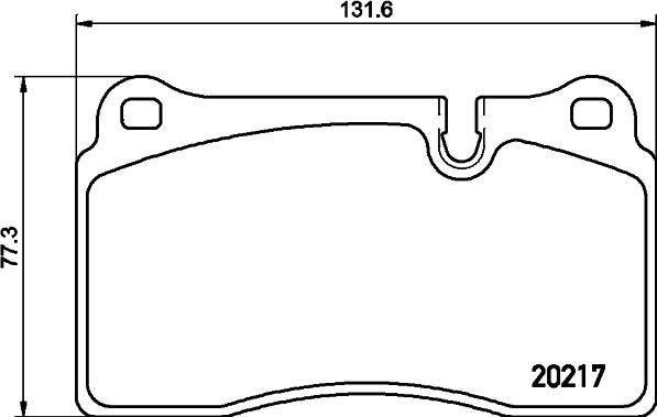 HELLA 8DB 355 013-201 - Kit pastiglie freno, Freno a disco autozon.pro