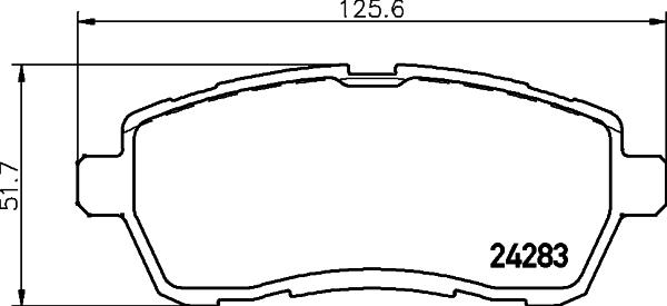 HELLA 8DB 355 013-211 - Kit pastiglie freno, Freno a disco autozon.pro