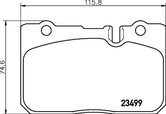 HELLA 8DB 355 013-231 - Kit pastiglie freno, Freno a disco autozon.pro