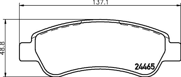 HELLA 8DB 355 012-911 - Kit pastiglie freno, Freno a disco autozon.pro