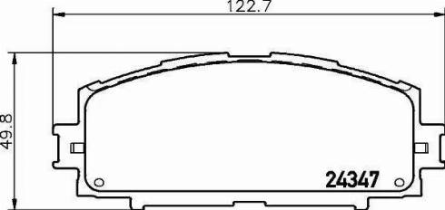 HELLA 8DB 355 030-181 - Kit pastiglie freno, Freno a disco autozon.pro