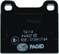 HELLA 8DB 355 017-441 - Kit pastiglie freno, Freno a disco autozon.pro