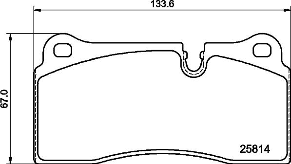 HELLA 8DB 355 039-951 - Kit pastiglie freno, Freno a disco autozon.pro