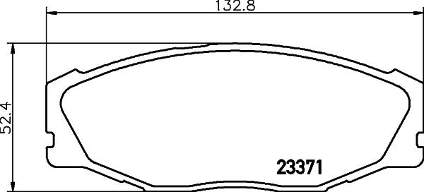 HELLA 8DB 355 039-601 - Kit pastiglie freno, Freno a disco autozon.pro