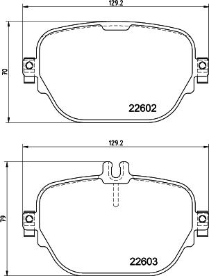 HELLA 8DB 355 039-221 - Kit pastiglie freno, Freno a disco autozon.pro