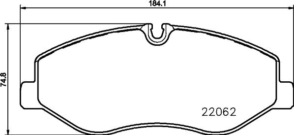 HELLA 8DB 355 031-841 - Kit pastiglie freno, Freno a disco autozon.pro