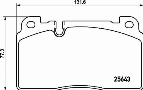 HELLA 8DB 355 031-831 - Kit pastiglie freno, Freno a disco autozon.pro