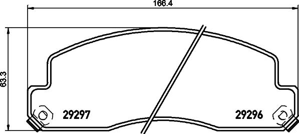 HELLA 8DB 355 032-981 - Kit pastiglie freno, Freno a disco autozon.pro