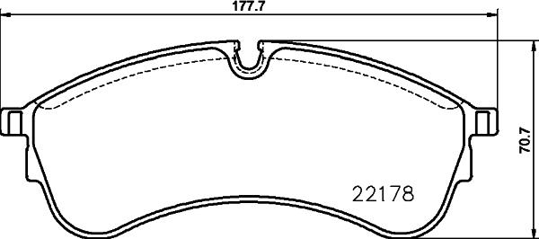 HELLA 8DB 355 032-931 - Kit pastiglie freno, Freno a disco autozon.pro