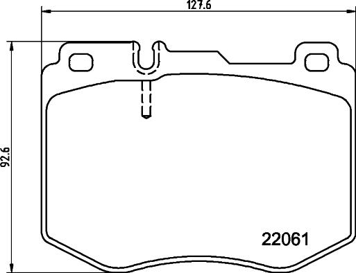 HELLA 8DB 355 037-971 - Kit pastiglie freno, Freno a disco autozon.pro