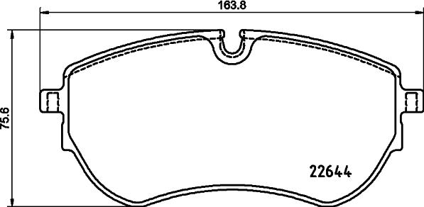 HELLA 8DB 355 037-731 - Kit pastiglie freno, Freno a disco autozon.pro