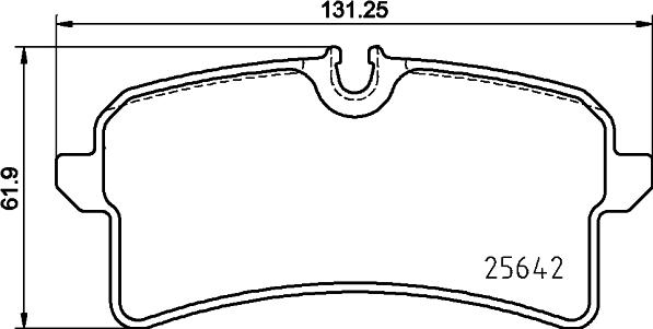 HELLA 8DB 355 025-571 - Kit pastiglie freno, Freno a disco autozon.pro