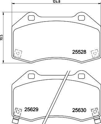 HELLA 8DB 355 025-871 - Kit pastiglie freno, Freno a disco autozon.pro