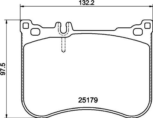 HELLA 8DB 355 026-591 - Kit pastiglie freno, Freno a disco autozon.pro