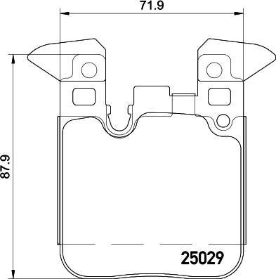 HELLA 8DB 355 026-671 - Kit pastiglie freno, Freno a disco autozon.pro