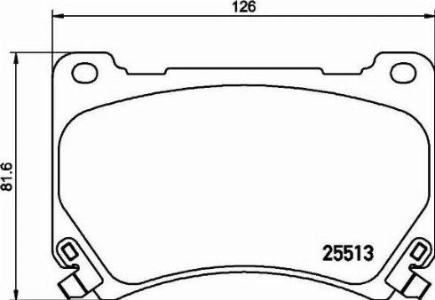 Advics AD1396 - Kit pastiglie freno, Freno a disco autozon.pro