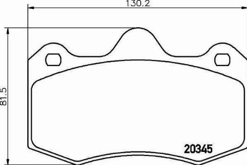 HELLA 8DB 355 014-251 - Kit pastiglie freno, Freno a disco autozon.pro