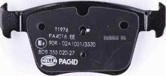 HELLA 8DB 355 020-271 - Kit pastiglie freno, Freno a disco autozon.pro