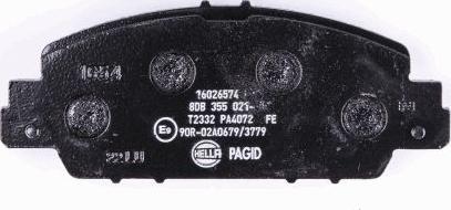 HELLA 8DB 355 021-471 - Kit pastiglie freno, Freno a disco autozon.pro