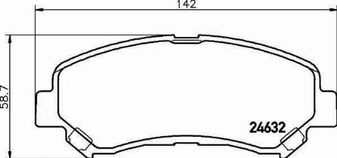 HELLA 8DB 355 013-781 - Kit pastiglie freno, Freno a disco autozon.pro