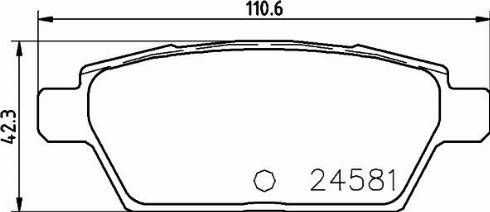 HELLA 8DB 355 023-971 - Kit pastiglie freno, Freno a disco autozon.pro