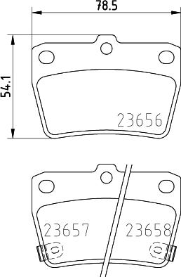 HELLA 8DB 355 027-821 - Kit pastiglie freno, Freno a disco autozon.pro