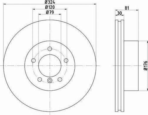 HELLA 8DD 355 121-121 - Discofreno autozon.pro