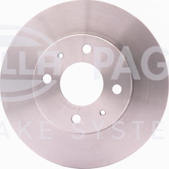 HELLA 8DD 355 105-931 - Discofreno autozon.pro