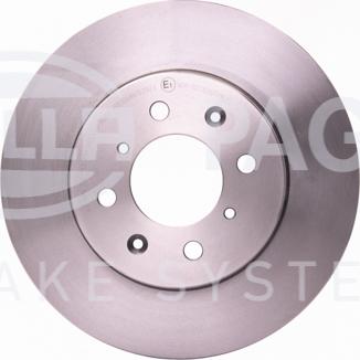 HELLA 8DD 355 105-861 - Discofreno autozon.pro