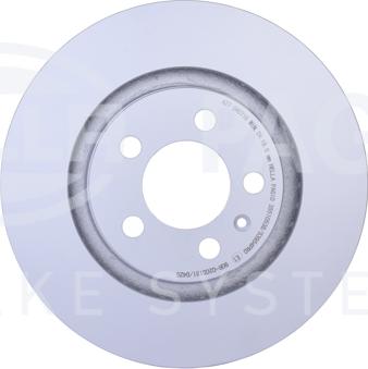 HELLA 8DD 355 105-381 - Discofreno autozon.pro