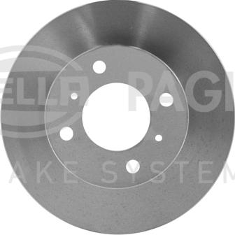 HELLA 8DD 355 105-761 - Discofreno autozon.pro