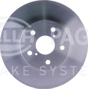 HELLA 8DD 355 106-261 - Discofreno autozon.pro