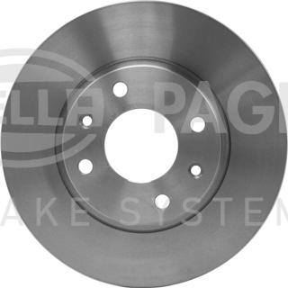 HELLA 8DD 355 100-851 - Discofreno autozon.pro