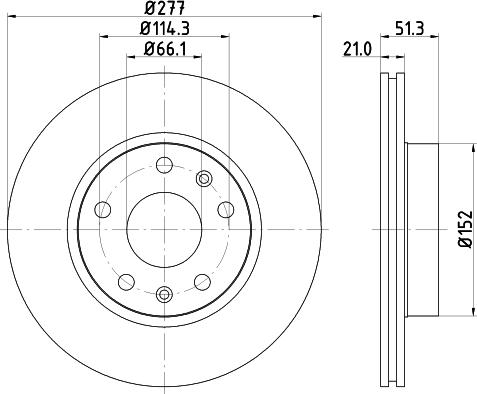 HELLA 8DD 355 108-902 - Discofreno autozon.pro