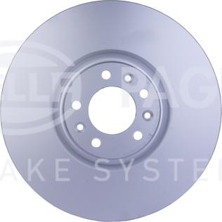 HELLA 8DD 355 119-651 - Discofreno autozon.pro