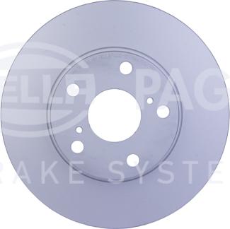 HELLA 8DD 355 119-661 - Discofreno autozon.pro