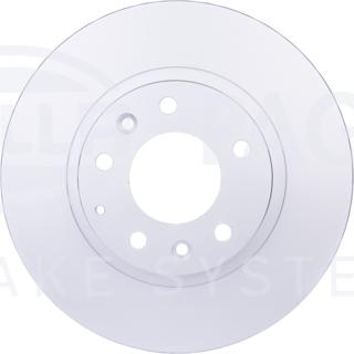 HELLA 8DD 355 115-311 - Discofreno autozon.pro