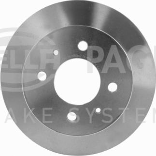 HELLA 8DD 355 110-651 - Discofreno autozon.pro