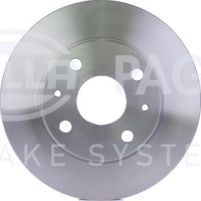 HELLA 8DD 355 110-701 - Discofreno autozon.pro