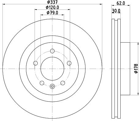 HELLA 8DD 355 123-971 - Discofreno autozon.pro