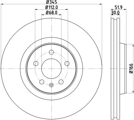 HELLA 8DD 355 117-181 - Discofreno autozon.pro