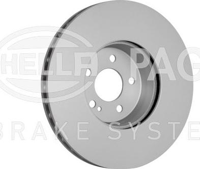 HELLA 8DD 355 134-491 - Discofreno autozon.pro