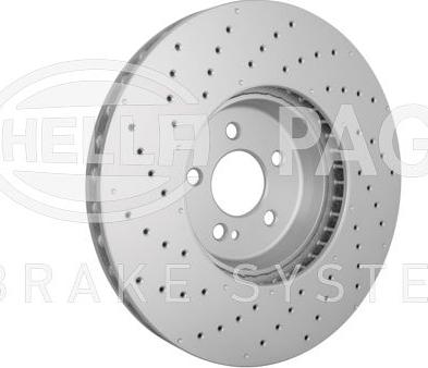 HELLA 8DD 355 134-451 - Discofreno autozon.pro