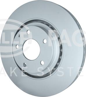 HELLA 8DD 355 132-691 - Discofreno autozon.pro