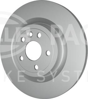 HELLA 8DD 355 132-601 - Discofreno autozon.pro