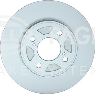 HELLA 8DD 355 132-051 - Discofreno autozon.pro