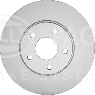 HELLA 8DD 355 132-021 - Discofreno autozon.pro